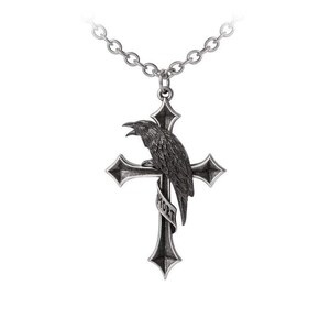 Alchemy Gothic Crus Corvis Pendant