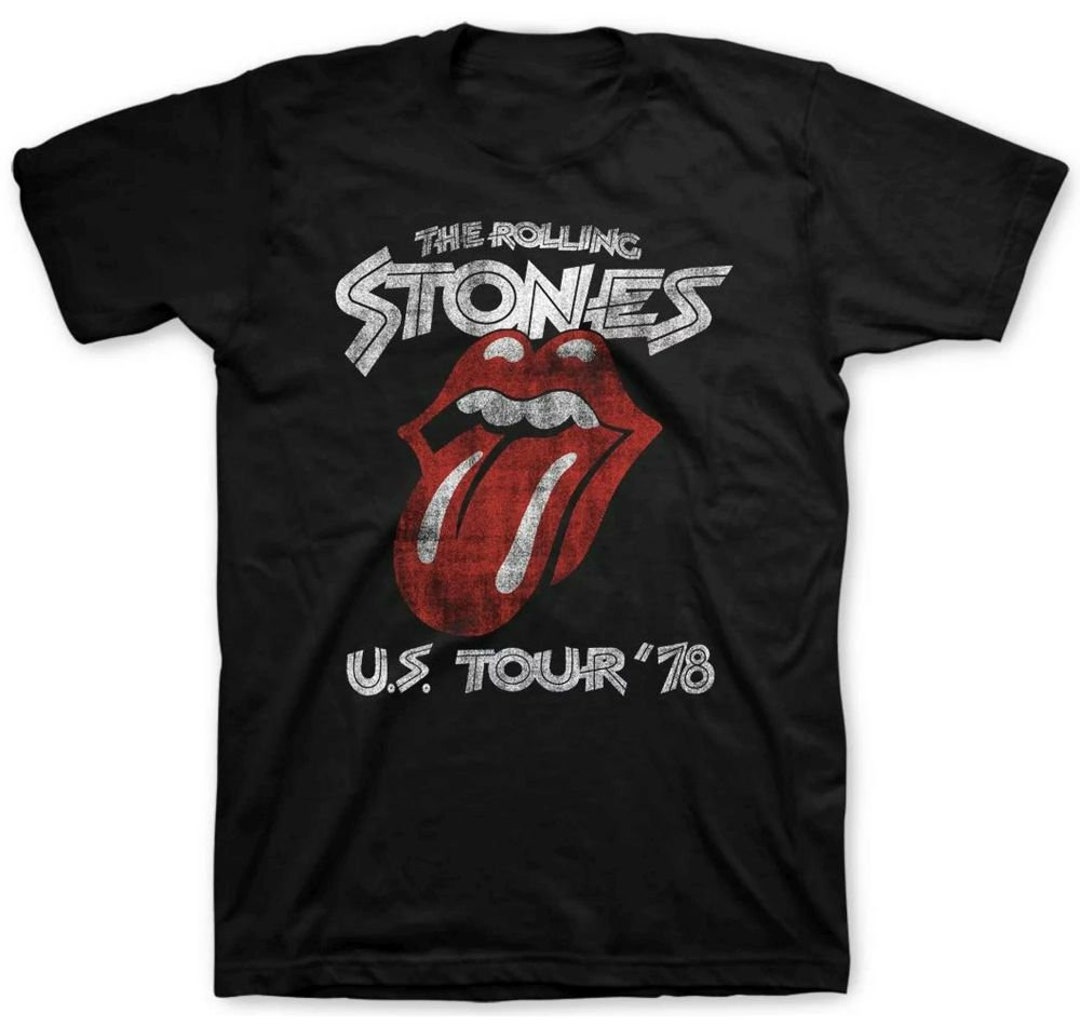 Rolling Stones 78 Tour Fall Swirl Tie Dye LS Tee : S main image 1