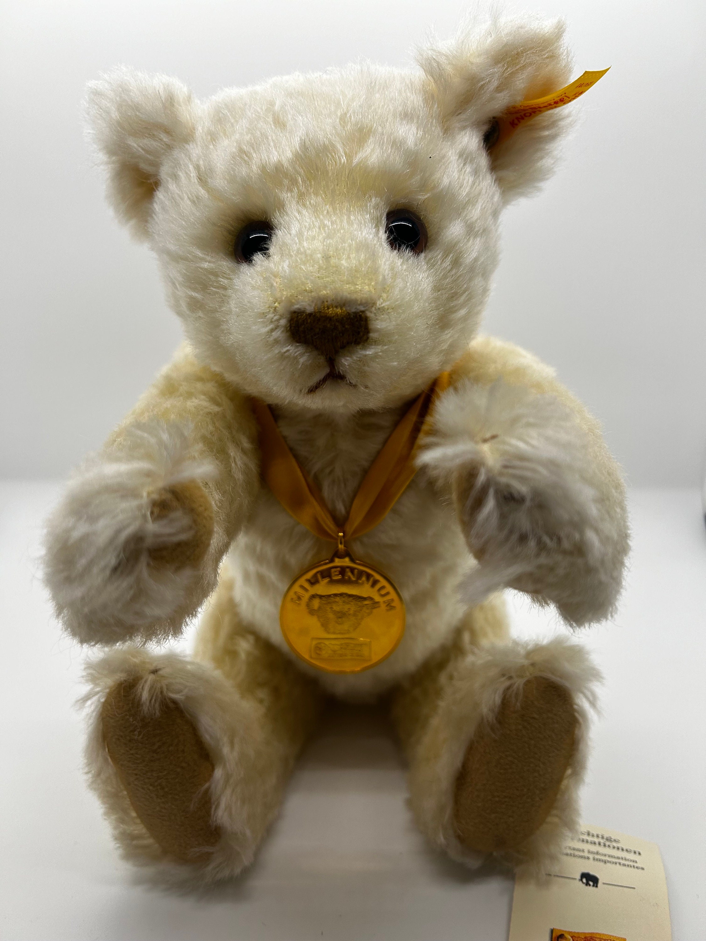 Vintage Steiff Danbury Mint Millennium Bear Complete With Original