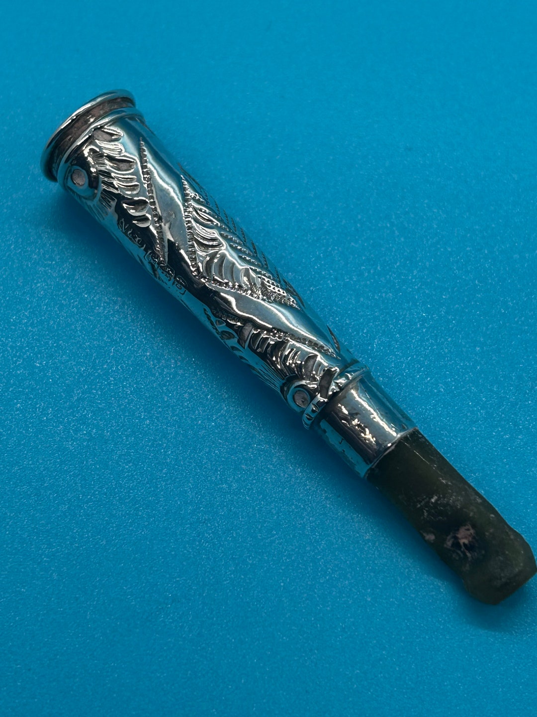 Vintage Solid Silver and Bakelite Art Deco Cheroot Holder 1930 - Etsy
