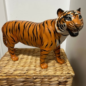 Vintage Beswick Ceramic Tiger Figure c1970s