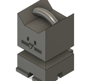 File STL del portachiavi Cat