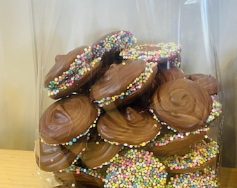 Gourmet Nonpareils: Homemade Milk, Dark & White Chocolate