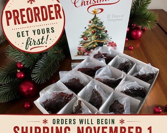 12 Days of Beef Jerky- Gourmet Beef Jerky Advent Calendar Holiday countdown,  holiday variety gift box snacks perfect gourmet