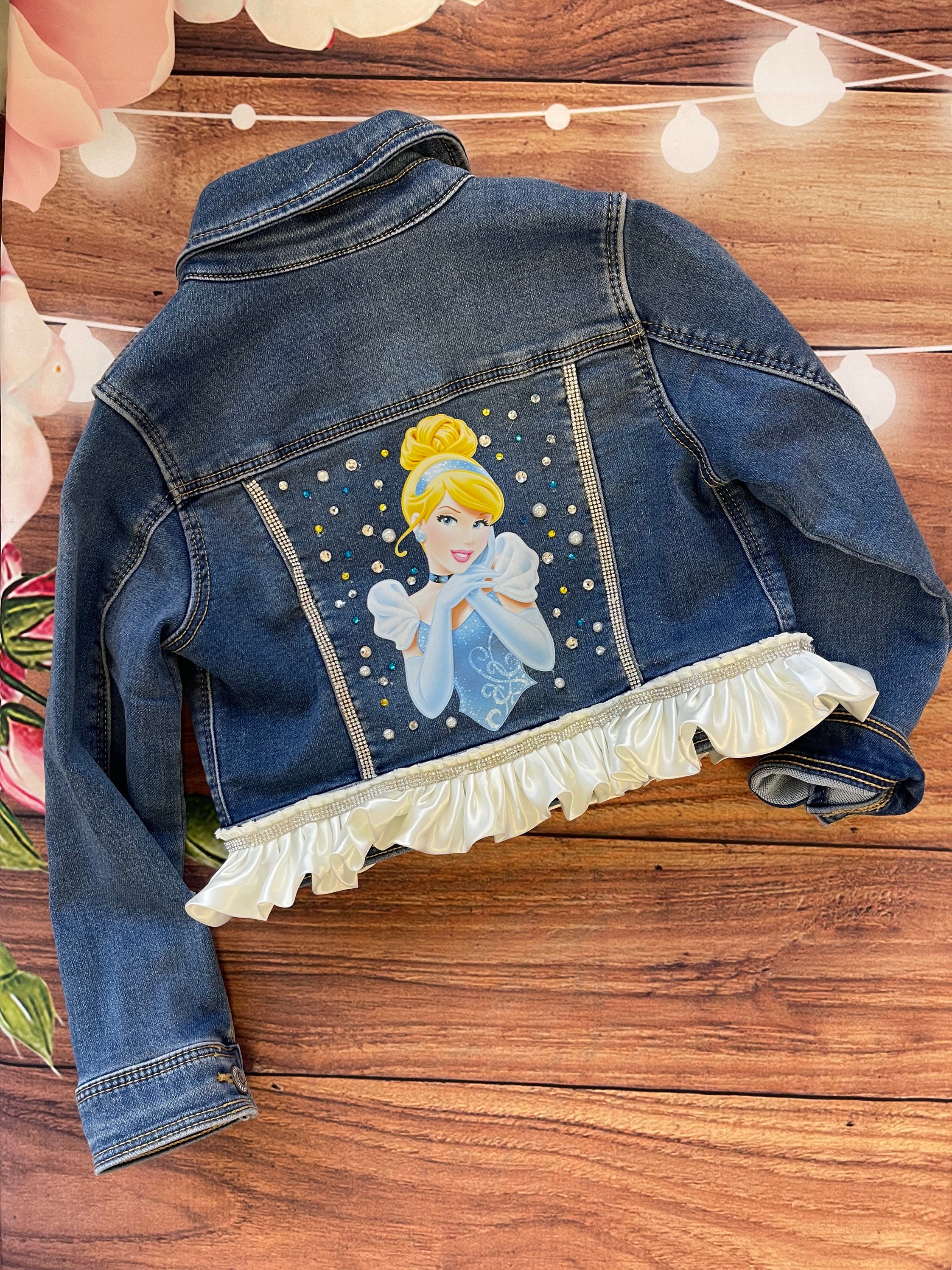 Disney princess clearance jean jacket