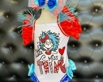 Dr suess romper set