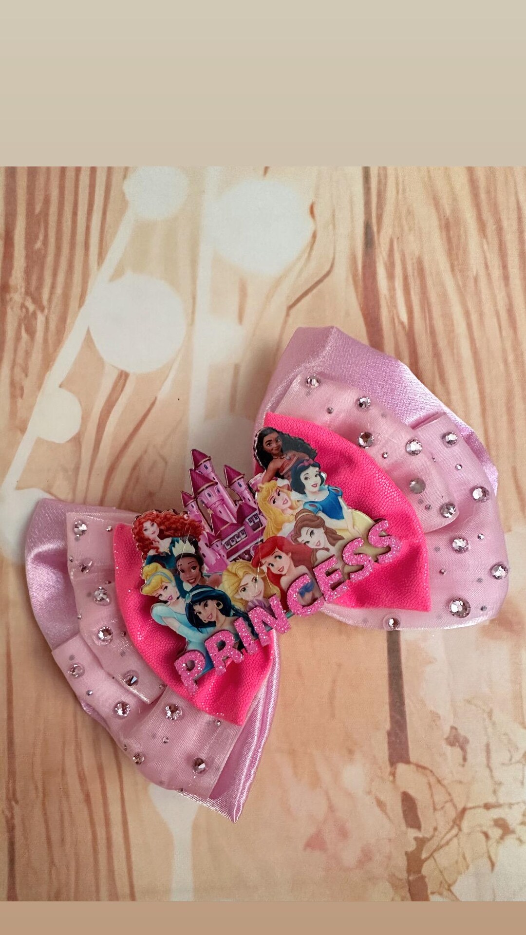 Princess Hair Bow - Etsy