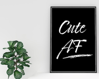 Fashion Poster, Beauty Print, Makeup Wall Art, Black and White Art, Salon Decor, Makeup Decor, Fashion Print, Makeup Room Decor, Makeup Art