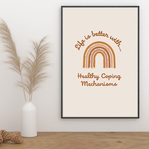 Psychology Wall Art, Psychology Decor, Therapist Wall Art, Therapy Office Decor, Counsellor Wall Art, Brain Art, Therapy Art, Therapist Art