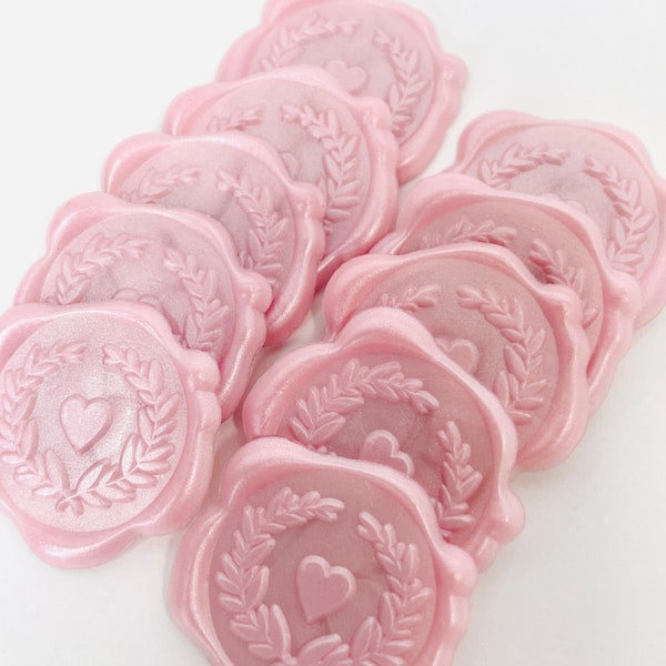 Heart Envelope Seals - Etsy