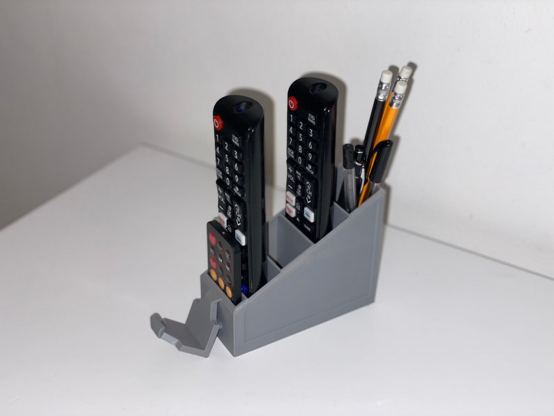 Remote Control Organiser 3D Printed Etsy