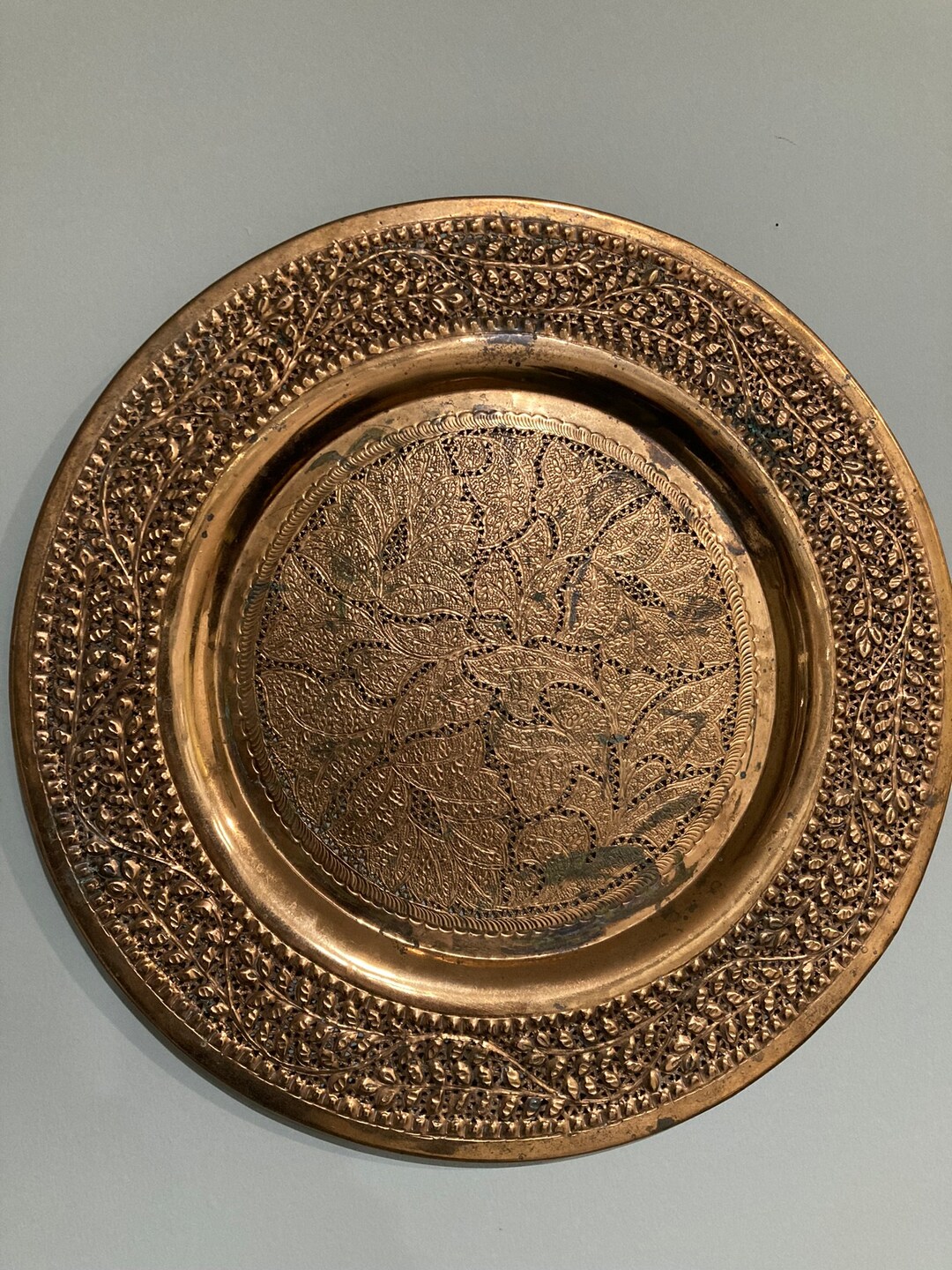 Copper Plate Wall Hanging Etsy