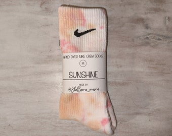 etsy tie dye nike socks