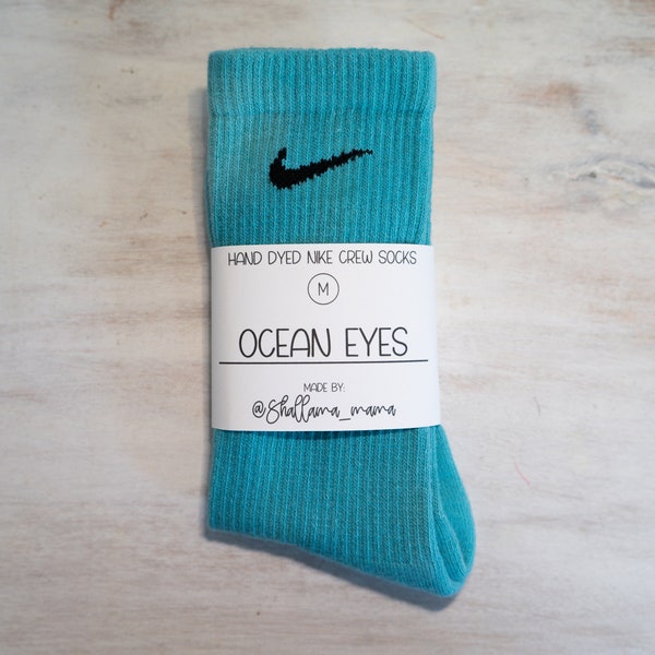 Solid Dyed Nike Crew Socks