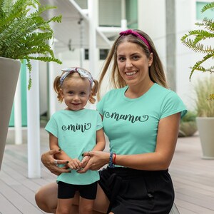 Mommy and Me svg, Mama and Mini svg, Matching Shirt Svg, Mom Shirt Svg, Toddler Shirt Svg, Onesie Svg, Mothers Day, svg file,  png