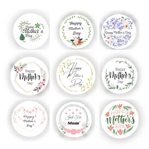 Happy Mothers Day-stickers / Happy Mothers Day-labels / Aangepaste stickers / Aangepaste labels