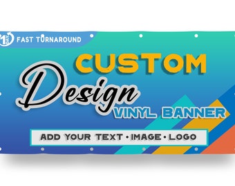 Full Color Custom Vinyl Banners - Fast Shipping