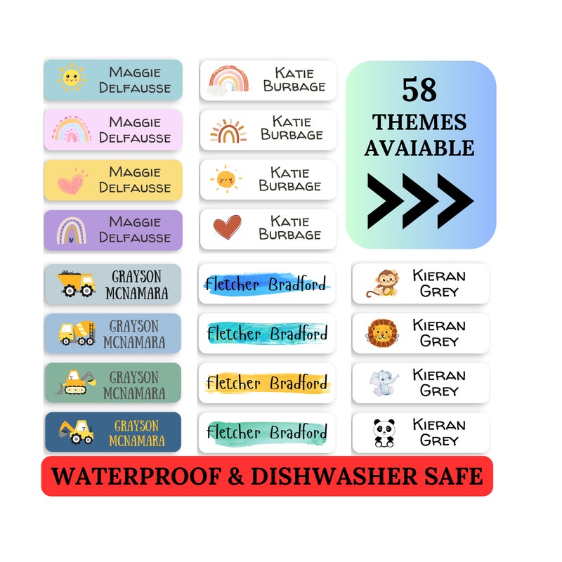 Daycare Labels - Etsy