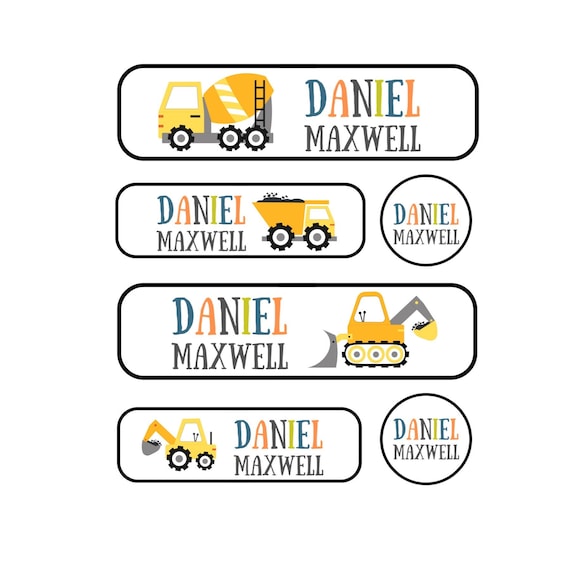 Daycare Labels Labels School Supply Stickers Waterproof Labels Personalized  Name Labels Dishwasher Safe Daycare Camp Skinny 