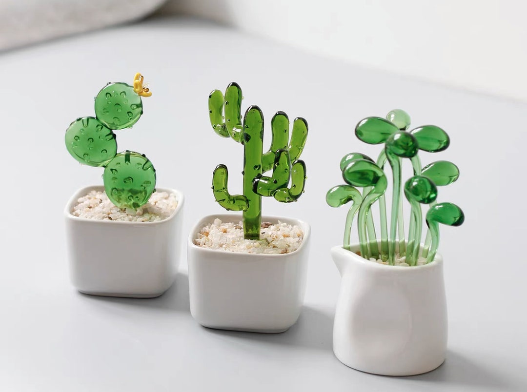 Huike Station de multiplication pour plantes en verre - Avec support en  bois - Pot de fleurs en verre à l'intérieur - Avec porte-clés - Pot de  fleurs - Figurine pour décoration