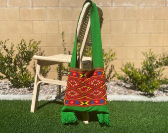 Hand Woven Tribal Tote Bag | Naga Wool, Eco Friendly