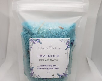 Luxury Bath Salts ~Bath Soak~ Bath Soak~Relaxing Bath Salt~ Natural Bath Salts~Spa Bath