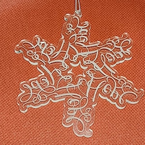 Snowflake - Hope Ornament