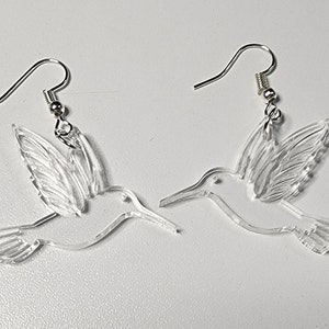 Hummingbird earrings