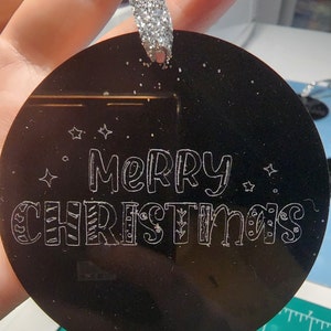 Merry Christmas ornament