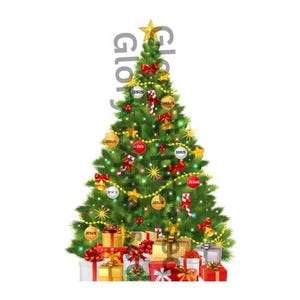 Christmas Tree Sticker