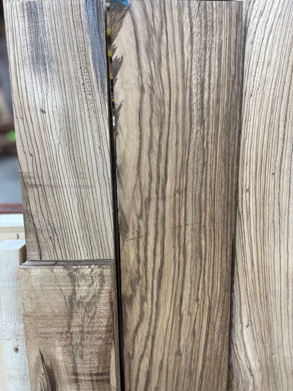 Zebra Wood 4/4 S3S Lumber Exotic Wood Blank Etsy