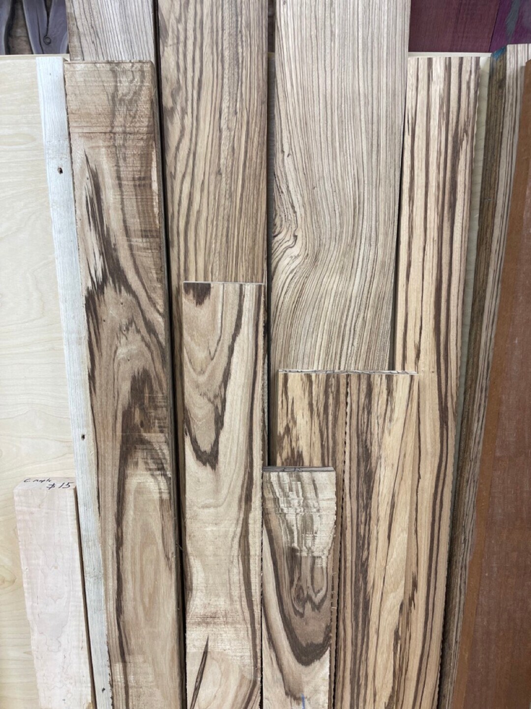 Zebra Wood 4/4 S3S Lumber Exotic Wood Blank Etsy