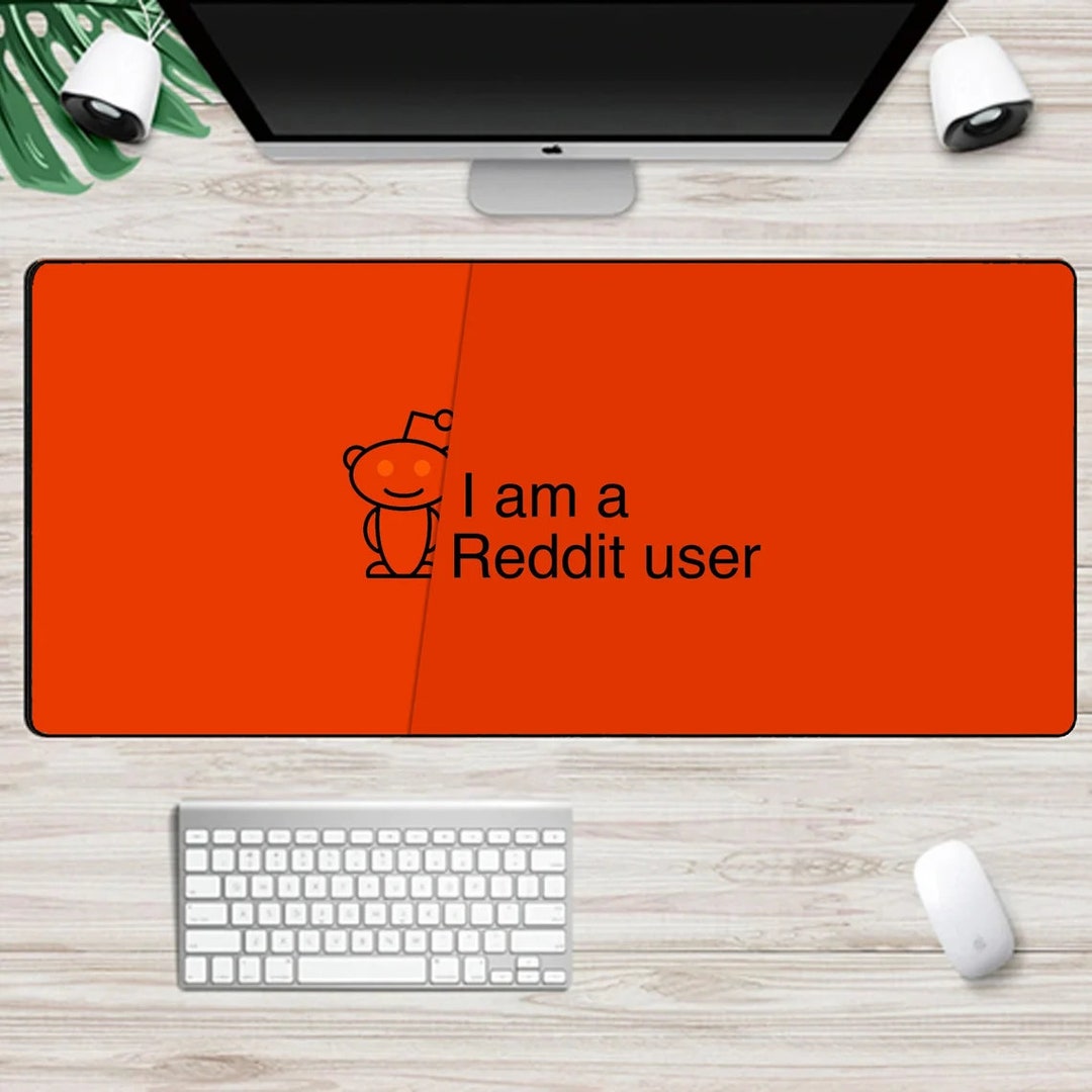 Big Gaming XXL Mouse Pad Desk Mat Mousepad Reddit User  3.0 Etsy