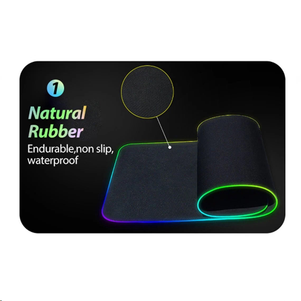 Gaming Led Rgb Mouse Pads