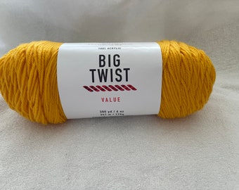 Big Twist Natural Blend Yarn - Faded Denim Lot of 6 - Clearance/Liquidation!