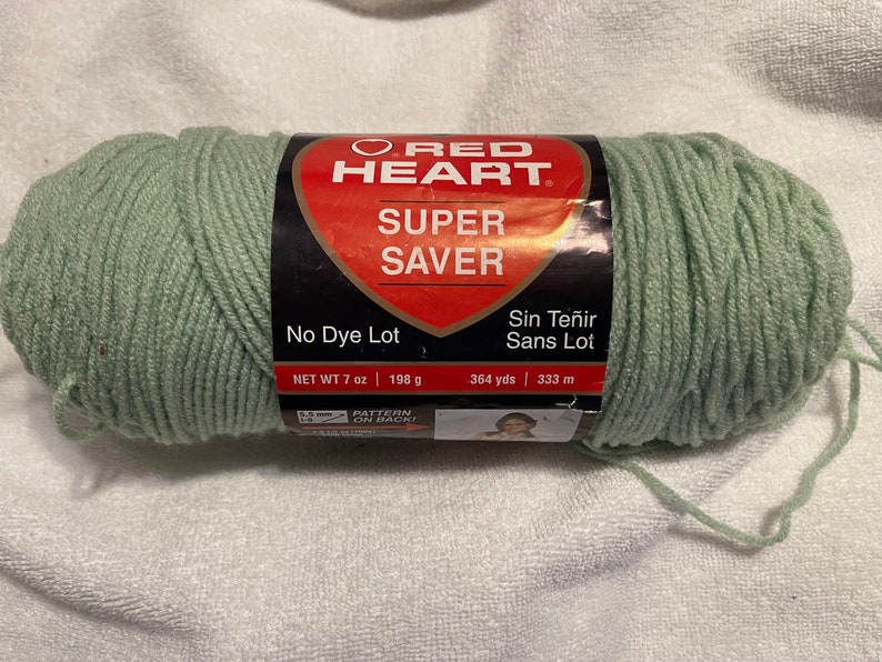 Red Heart Super Saver Yarn Etsy