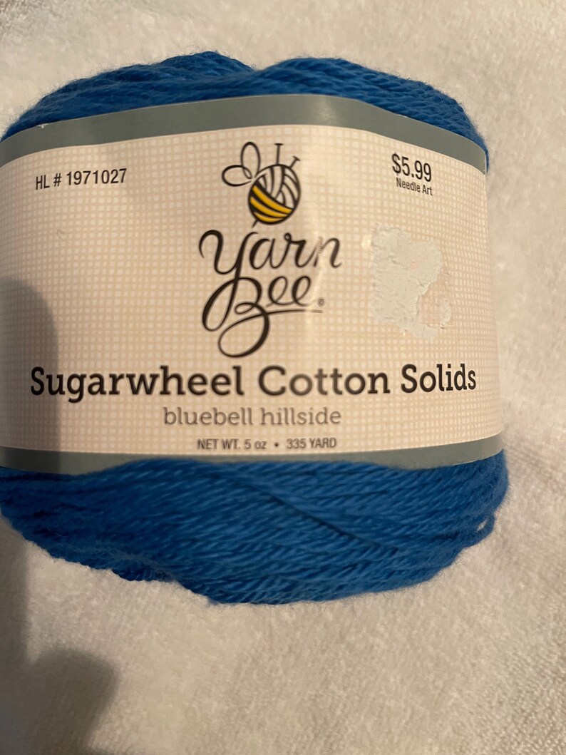 Yarn Bee Sugarwheel Cotton Solids Etsy