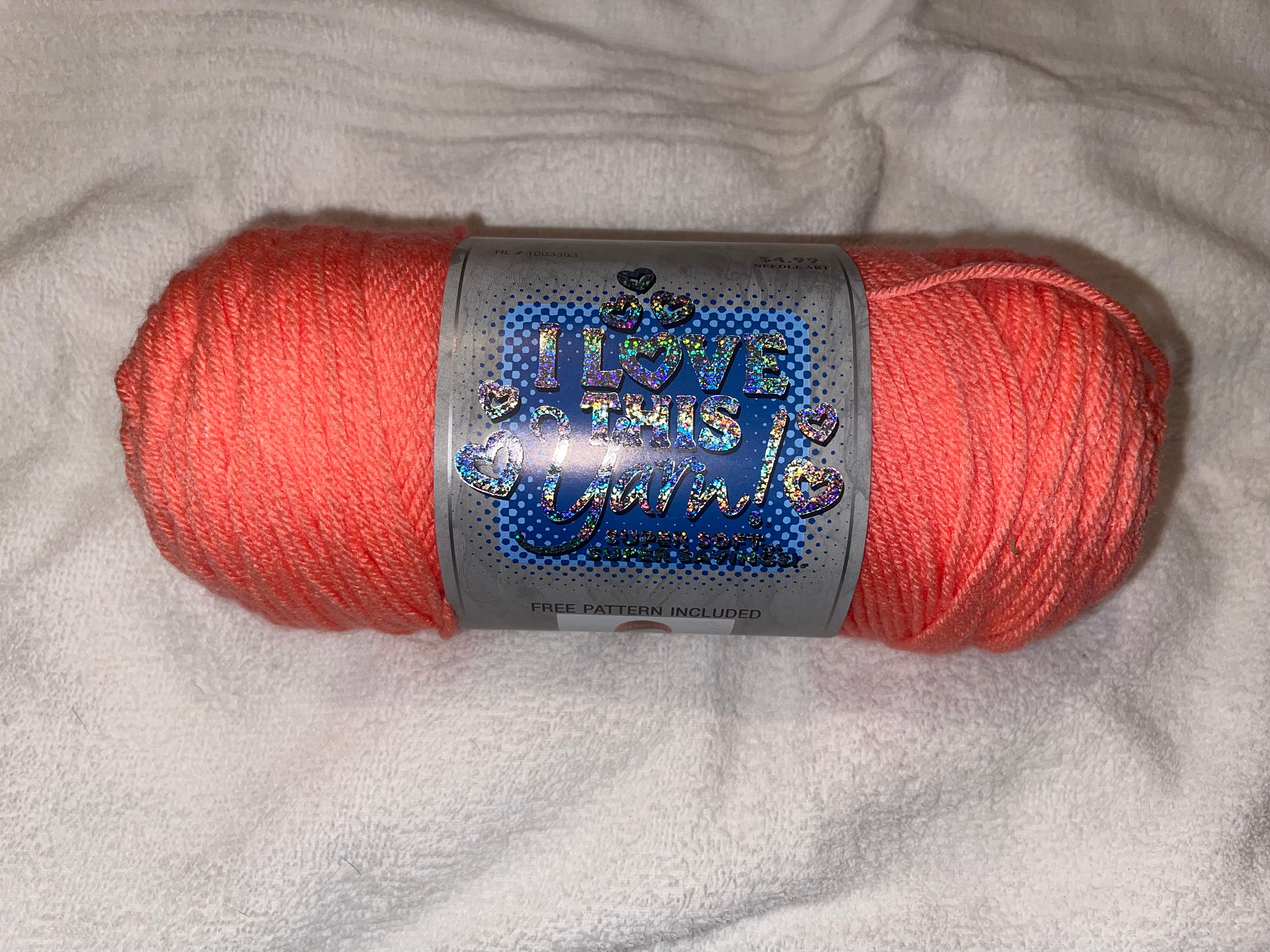 I love this yarn in soft pink