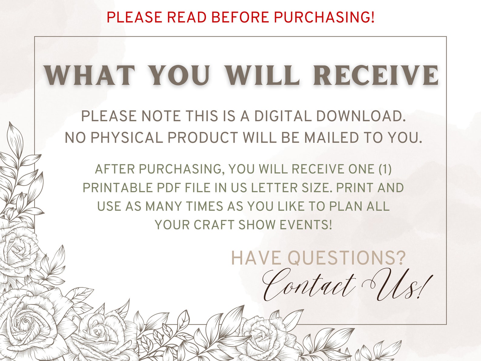 Printable Craft Show Planner, Craft Fair Templates, Craft Show Sales ...