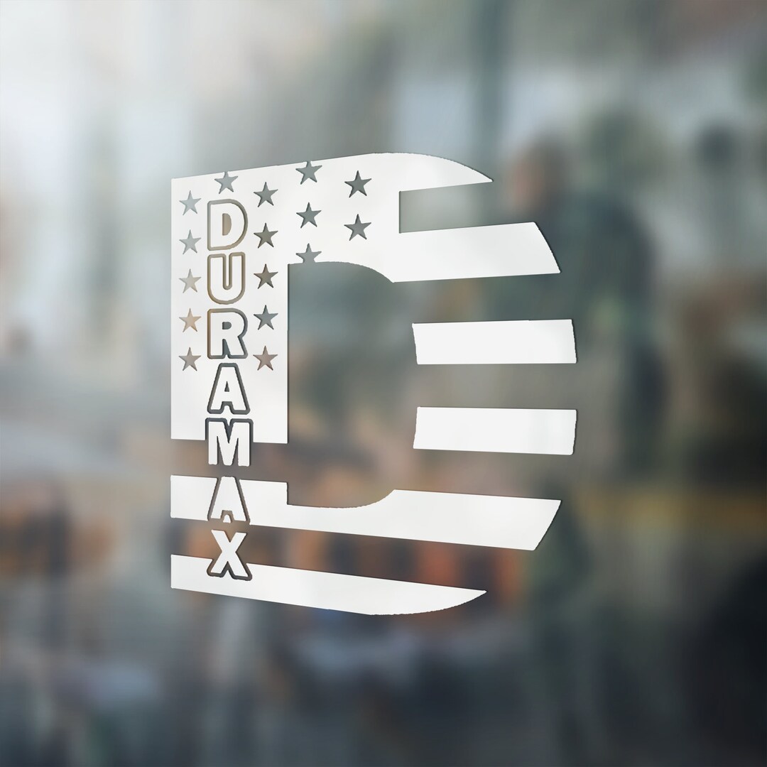 Duramax Flag Premium Vinyl Decal - Etsy