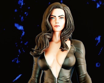 18 VAMPIR GIRL Pinup W/nsfw Option Fan Art 3D Printed & Painted Figure