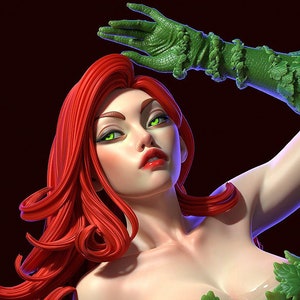 18+ QUEEN of WEEDS Pinup w/NSFW option - Fan Art 3D printed and painted resin figure