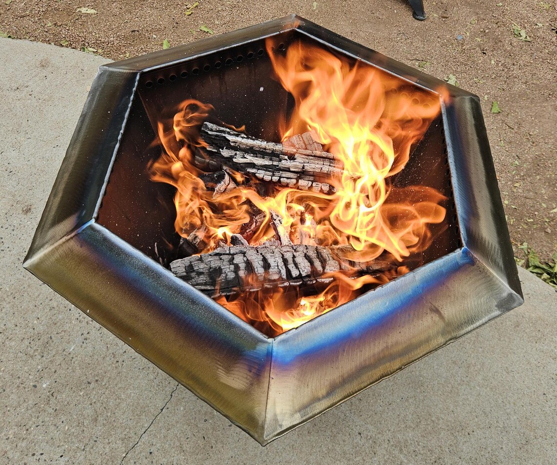 Smokeless Firepit DXF File - Etsy