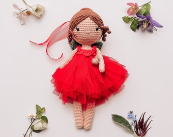 Pohutukawa Flower Fairy - Crochet pattern/ amigurumi by Love My Hooks