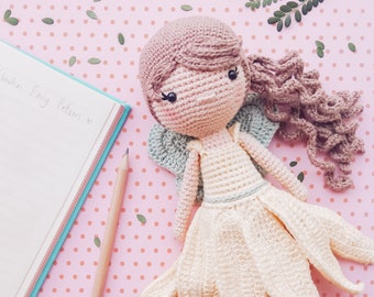 Kowhai Flower Fairy - Crochet pattern/ amigurumi by Love My Hooks