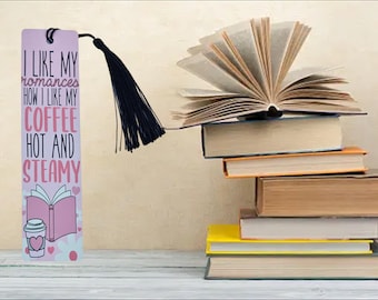 Sexy Smut Bookmark, Steamy Romance Novel Reader Gift, Racy Page Clip, Adult Fiction Lover Gift