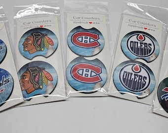 Sports Teams Car Coasters
