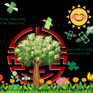 Money Tree Tumbler Wrap