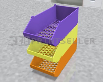 Stackable Bins - Storage - STL - Digital Download