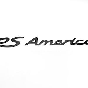 Porsche - RS America Emblem